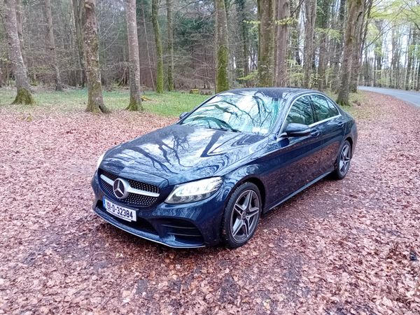Mercedes-Benz C-Class Saloon, Diesel, 2019, Blue