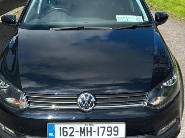 Volkswagen Polo Hatchback, Petrol, 2016, Black