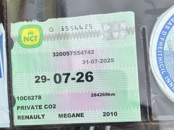 Renault Megane Coupe, Diesel, 2010, Gold