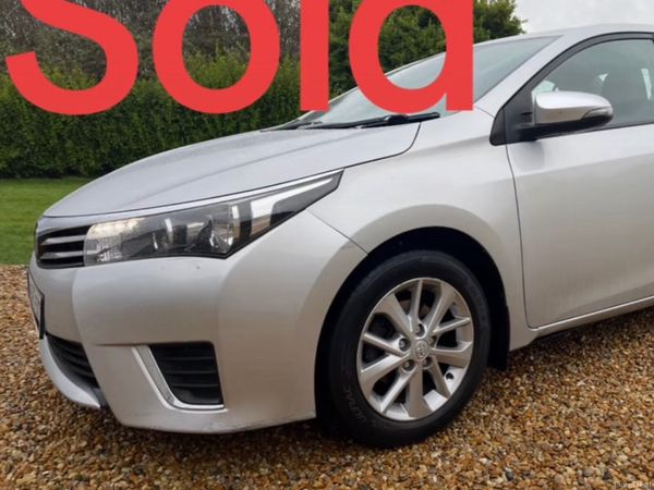 Toyota Corolla Saloon, Diesel, 2015, Silver