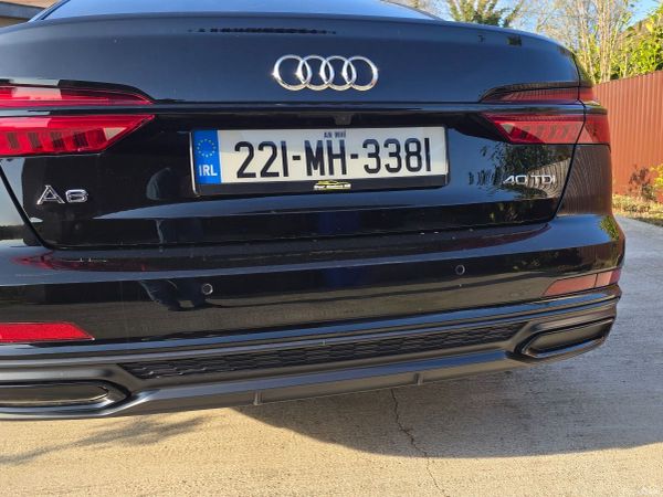 Audi A6 Saloon, Diesel, 2022, Black