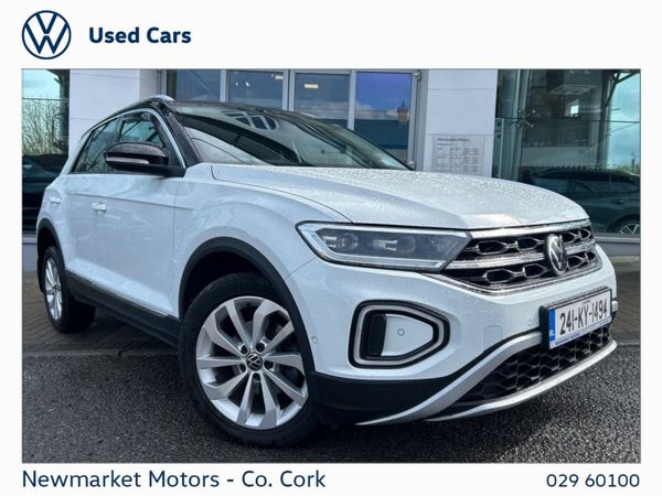 Volkswagen T-Roc SUV, Diesel, 2024, White