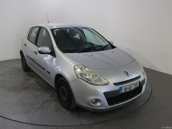Renault Clio Hatchback, Petrol, 2010, Silver