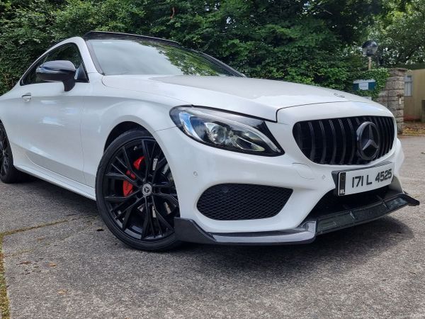 Mercedes-Benz C-Class Coupe, Diesel, 2017, White