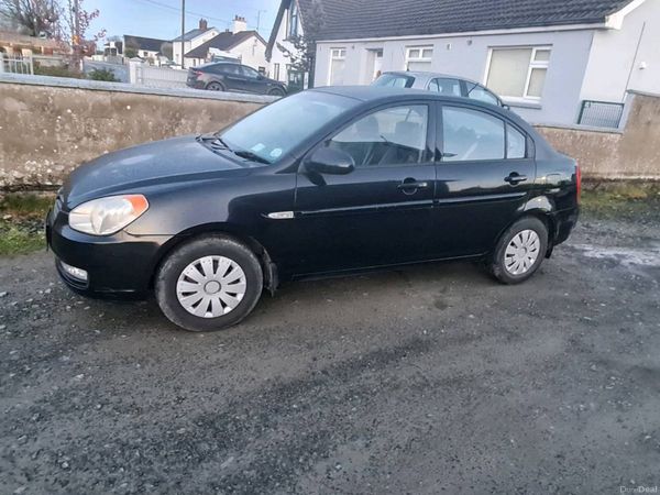 Hyundai Accent Saloon, Petrol, 2006, Black