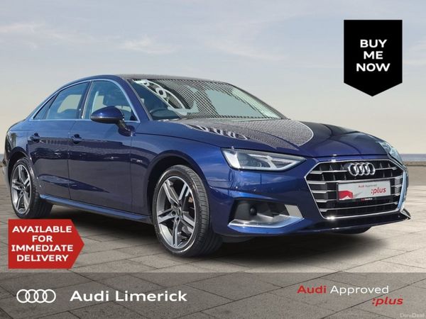 Audi A4 Saloon, Diesel, 2022, Blue