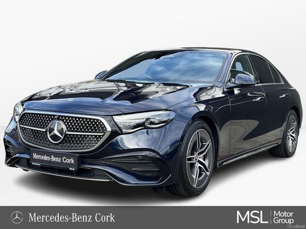 Mercedes-Benz E-Class Saloon, Diesel Hybrid, 2024, Blue