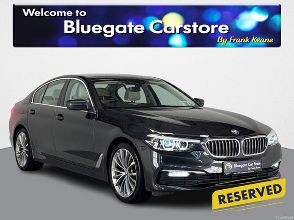 BMW 5-Series Saloon, Diesel, 2019, Grey