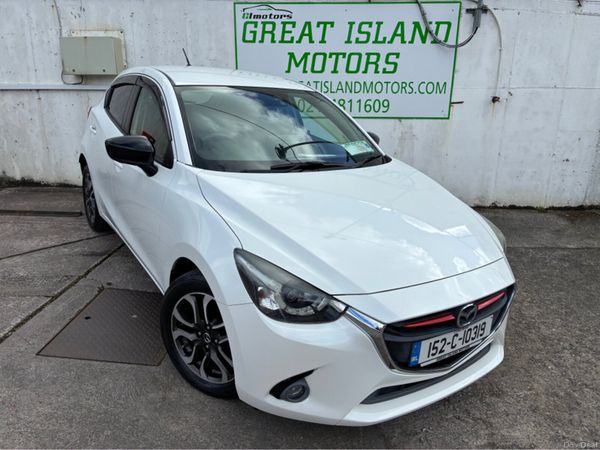 Mazda Demio Hatchback, Petrol, 2015, White