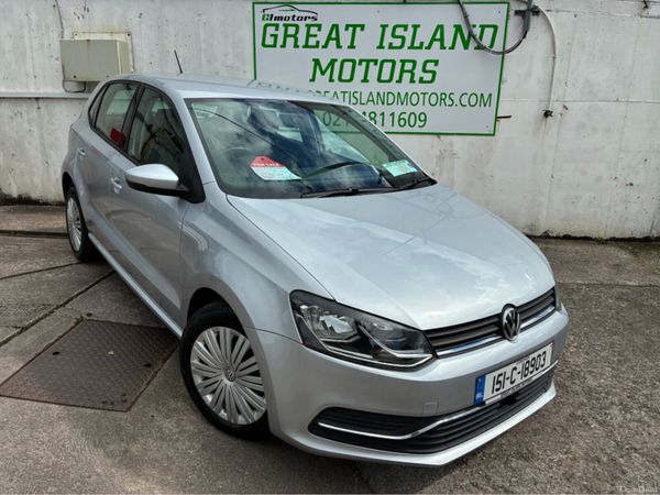 Volkswagen Polo Hatchback, Petrol, 2015, Silver