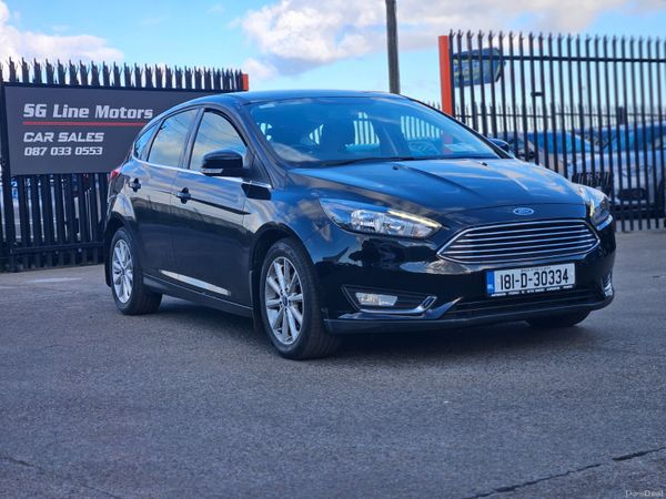 Ford Focus Hatchback, Diesel, 2018, Black