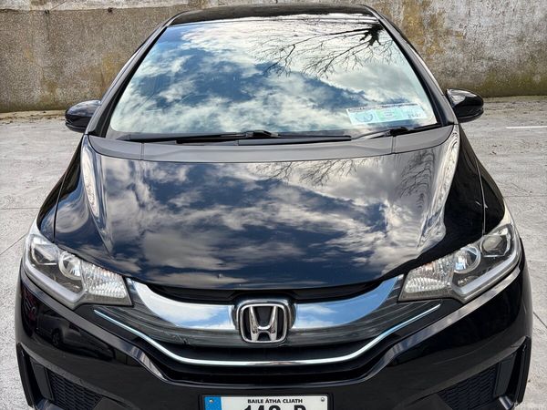 Honda Fit Hatchback, Petrol Hybrid, 2014, Black