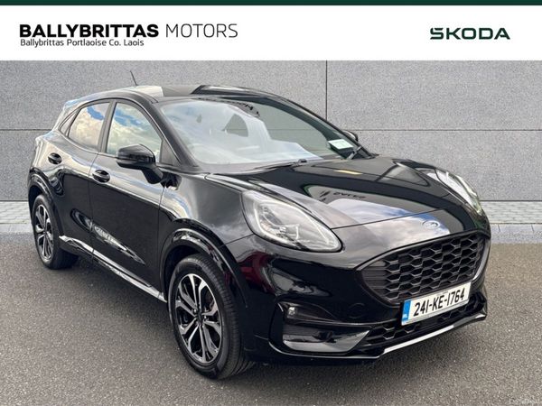 Ford Puma MPV, Petrol Hybrid, 2024, Black