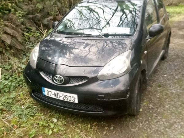 Toyota Aygo Hatchback, Petrol, 2007, Black