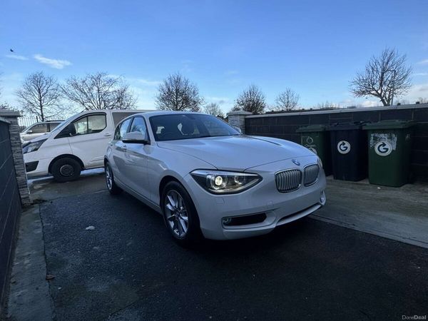 BMW 1-Series Hatchback, Petrol, 2015, White