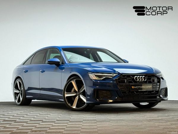 Audi A6 Saloon, Petrol Plug-in Hybrid, 2025, Blue
