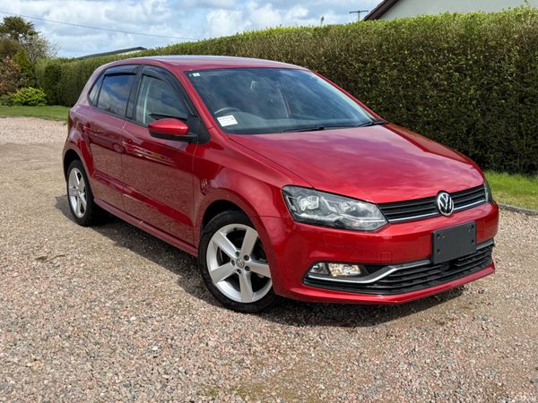 Volkswagen Polo Hatchback, Petrol, 2017, Red