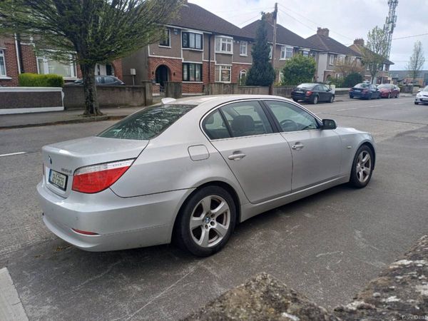 BMW 5-Series Saloon, Diesel, 2008, Silver