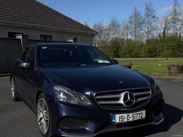Mercedes-Benz E-Class Saloon, Diesel, 2015, Blue