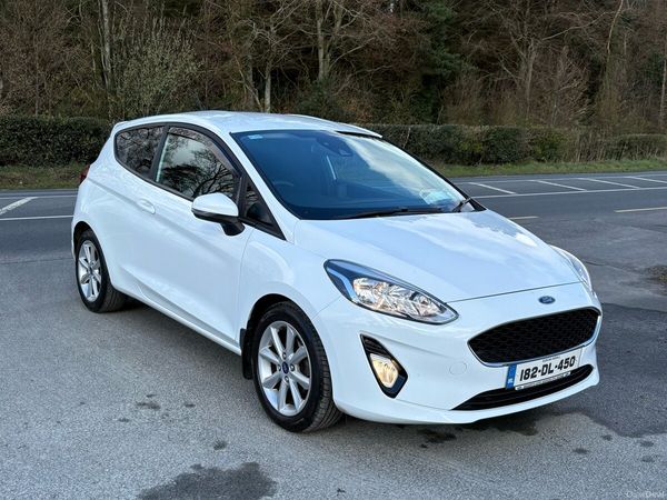 Ford Fiesta Hatchback, Petrol, 2018, White