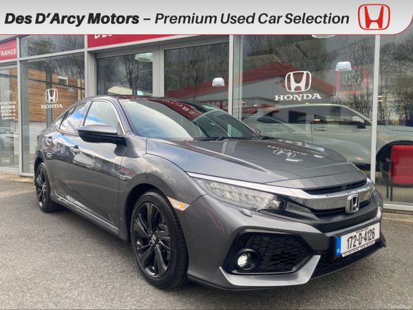 Honda Civic Hatchback, Petrol, 2017, Grey