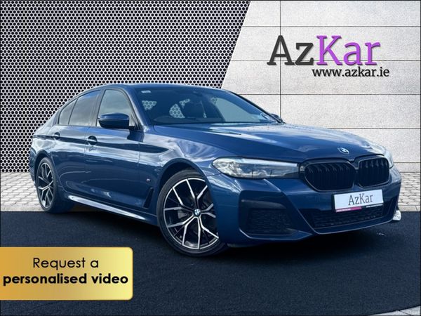 BMW 5-Series Saloon, Diesel, 2022, Blue