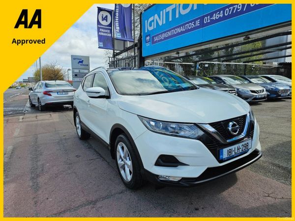 Nissan Qashqai MPV, Petrol, 2018, White