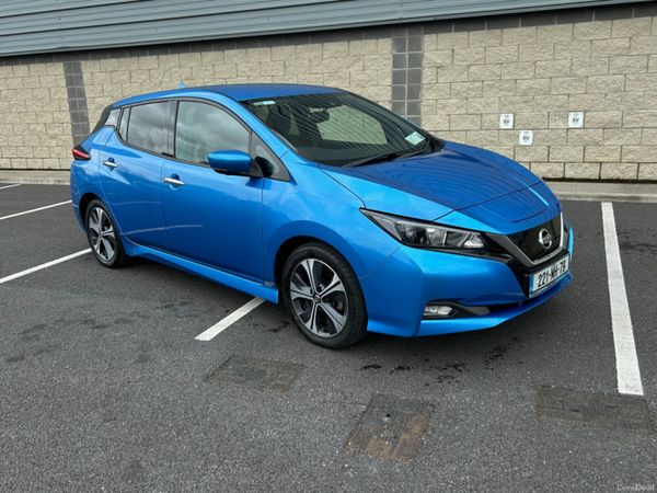 Nissan Leaf Hatchback, Electric, 2022, Blue