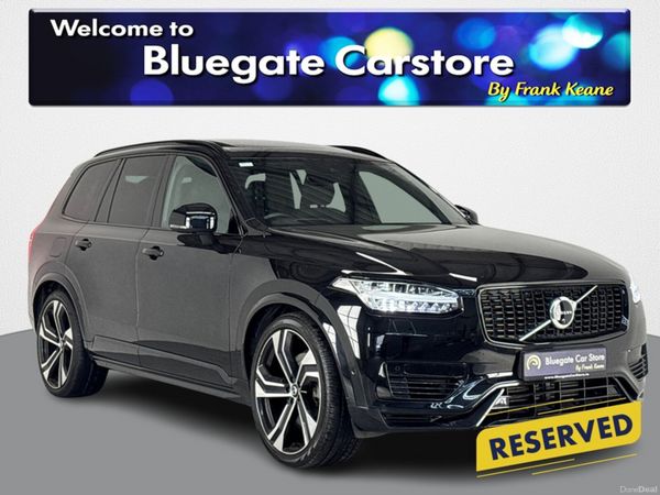 Volvo XC90 MPV, Petrol Plug-in Hybrid, 2021, Black