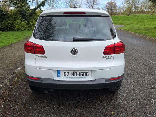Volkswagen Tiguan SUV, Diesel, 2015, White