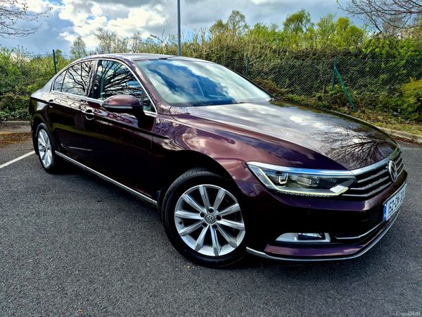 Volkswagen Passat Saloon, Diesel, 2015, Red