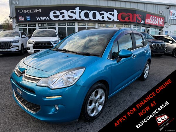 Citroen C3 Hatchback, Petrol, 2017, Blue