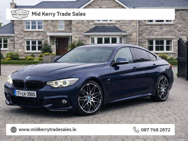BMW 4-Series Coupe, Diesel, 2017, Blue