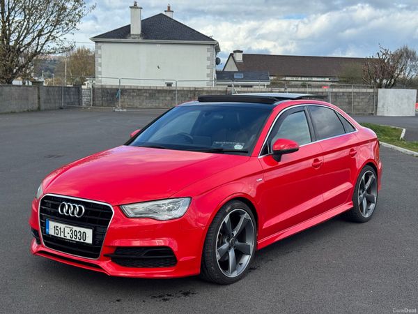 Audi A3 Saloon, Diesel, 2015, Red