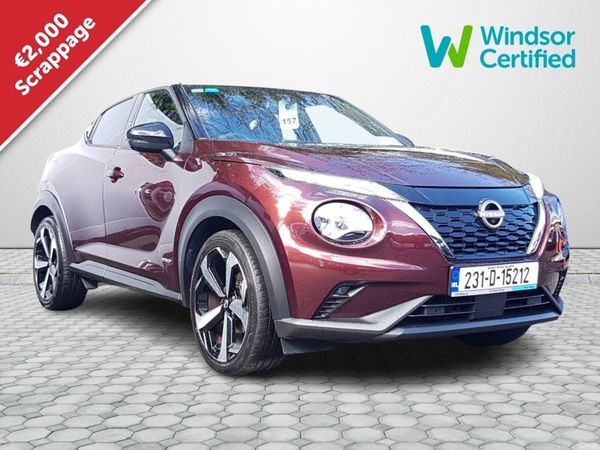 Nissan Juke SUV, Petrol, 2023, Red