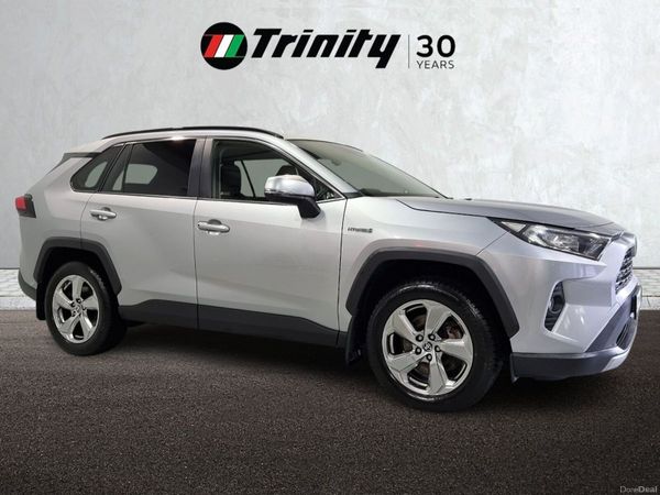 Toyota RAV4 SUV, Petrol Hybrid, 2021, Grey