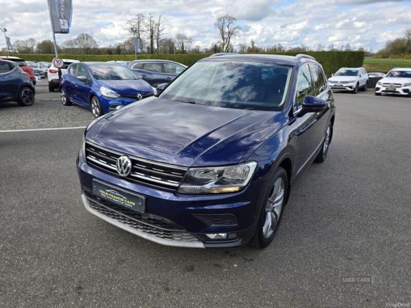 Volkswagen Tiguan SUV, Diesel, 2019, Blue