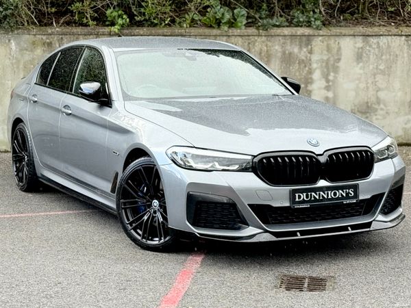 BMW 5-Series Saloon, Petrol Hybrid, 2023, Grey