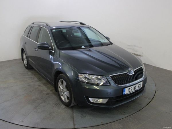 Skoda Octavia Estate, Diesel, 2015, Grey