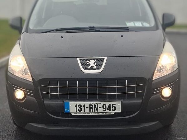 Peugeot 3008 Hatchback, Diesel, 2013, Black