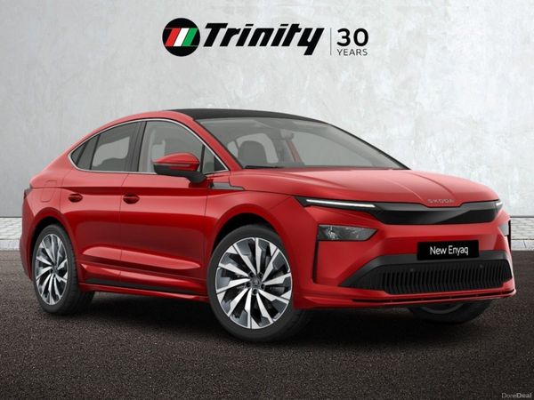 Skoda Enyaq SUV, Electric, 2026, Red