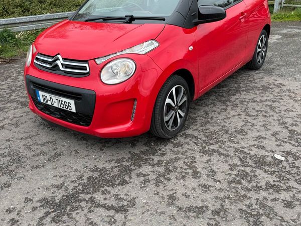 Citroen C1 Hatchback, Petrol, 2016, Red