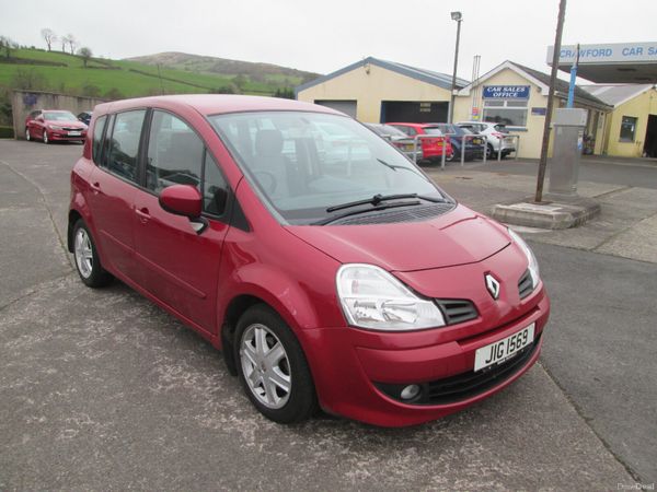 Renault Modus Hatchback, Petrol, 2010, Red