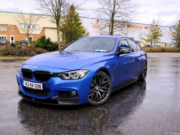 BMW 3-Series Saloon, Diesel, 2014, Blue