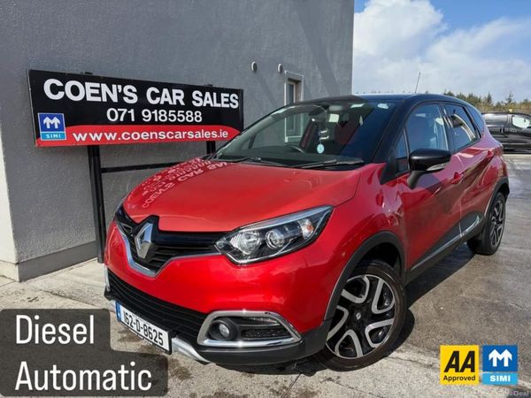Renault Captur Hatchback, Diesel, 2016, Red