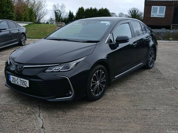 Toyota Corolla Saloon, Petrol Hybrid, 2020, Black