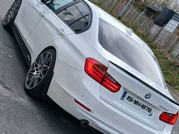 BMW 3-Series Saloon, Diesel, 2015, White