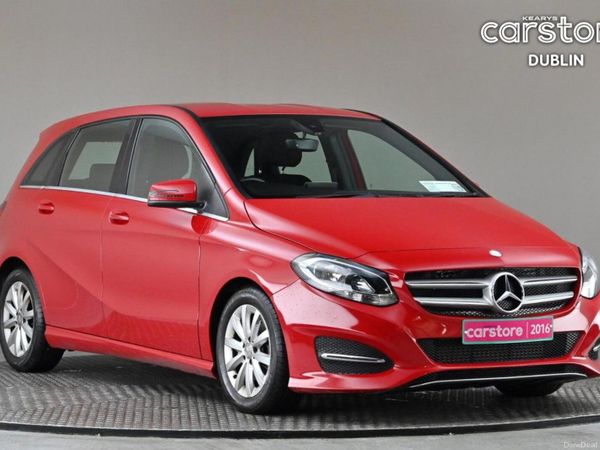 Mercedes-Benz B-Class MPV, Petrol, 2016, Red