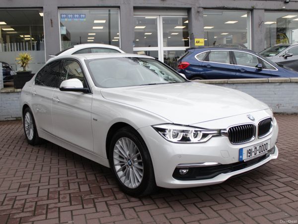 BMW 3-Series Saloon, Diesel, 2019, White
