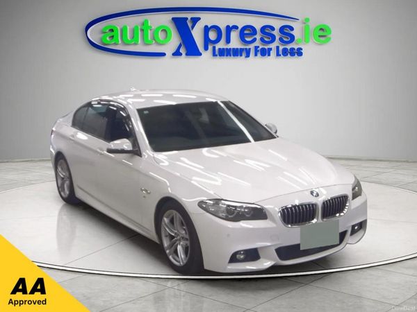 BMW 5-Series Saloon, Diesel, 2016, White